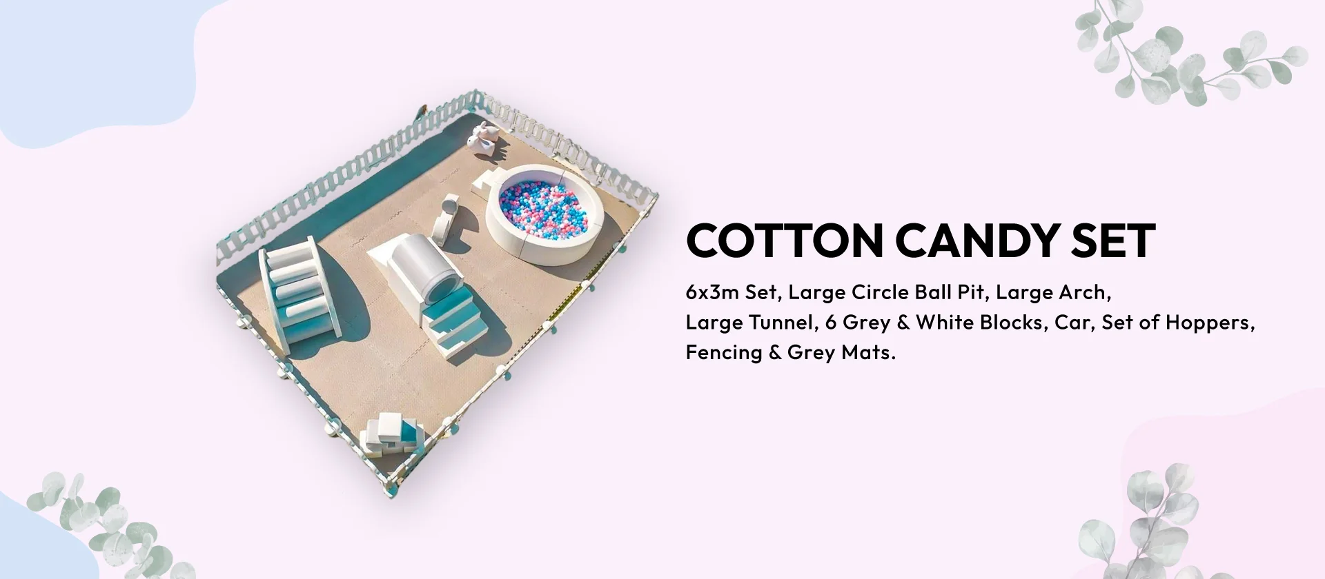cotton candy set